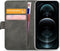 Mobilize Telefoonhoesje geschikt voor Apple iPhone 12 Pro Max Hoesje | Mobilize Classic Gelly Wallet Bookcase Portemonnee | Pasjeshouder voor 2 Pasjes | Telefoonhoesje voor Pinpas / OV Kaart / Rijbewijs - Zwart