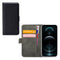 Mobilize Telefoonhoesje geschikt voor Apple iPhone 12 Pro Max Hoesje | Mobilize Classic Gelly Wallet Bookcase Portemonnee | Pasjeshouder voor 2 Pasjes | Telefoonhoesje voor Pinpas / OV Kaart / Rijbewijs - Zwart