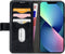 Mobilize Telefoonhoesje geschikt voor Apple iPhone 13 Mini Hoesje | Mobilize Gelly Wallet Uitneembare 2in1 Bookcase Portemonnee | Pasjeshouder voor 3 Pasjes | Telefoonhoesje voor Pinpas / OV Kaart / Rijbewijs - Zwart