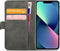 Mobilize Telefoonhoesje geschikt voor Apple iPhone 13 Pro Hoesje | Mobilize Classic Gelly Wallet Bookcase Portemonnee | Pasjeshouder voor 2 Pasjes | Telefoonhoesje voor Pinpas / OV Kaart / Rijbewijs - Zwart