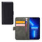 Mobilize Telefoonhoesje geschikt voor Apple iPhone 13 Pro Hoesje | Mobilize Classic Gelly Wallet Bookcase Portemonnee | Pasjeshouder voor 2 Pasjes | Telefoonhoesje voor Pinpas / OV Kaart / Rijbewijs - Zwart