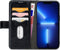 Mobilize Telefoonhoesje geschikt voor Apple iPhone 13 Pro Hoesje | Mobilize Gelly Wallet Uitneembare 2in1 Bookcase Portemonnee | Pasjeshouder voor 3 Pasjes | Telefoonhoesje voor Pinpas / OV Kaart / Rijbewijs - Zwart