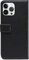 Mobilize Telefoonhoesje geschikt voor Apple iPhone 13 Pro Max Hoesje | Mobilize Classic Gelly Wallet Bookcase Portemonnee | Pasjeshouder voor 2 Pasjes | Telefoonhoesje voor Pinpas / OV Kaart / Rijbewijs - Zwart