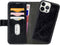 Mobilize Telefoonhoesje geschikt voor Apple iPhone 13 Pro Max Hoesje | Mobilize Gelly Wallet Uitneembare 2in1 Bookcase Portemonnee | Pasjeshouder voor 3 Pasjes | Telefoonhoesje voor Pinpas / OV Kaart / Rijbewijs - Zwart