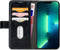 Mobilize Telefoonhoesje geschikt voor Apple iPhone 13 Pro Max Hoesje | Mobilize Gelly Wallet Uitneembare 2in1 Bookcase Portemonnee | Pasjeshouder voor 3 Pasjes | Telefoonhoesje voor Pinpas / OV Kaart / Rijbewijs - Zwart