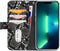 Mobilize Telefoonhoesje geschikt voor Apple iPhone 13 Pro Max Hoesje | Mobilize Magnet Zipper Uitneembare 2in1 Bookcase Portemonnee | Pasjeshouder voor 3 Pasjes | Telefoonhoesje voor Pinpas / OV Kaart / Rijbewijs - Zwart