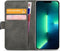 Mobilize Telefoonhoesje geschikt voor Apple iPhone 13 Pro Max Hoesje | Mobilize Classic Gelly Wallet Bookcase Portemonnee | Pasjeshouder voor 2 Pasjes | Telefoonhoesje voor Pinpas / OV Kaart / Rijbewijs - Zwart