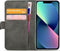 Mobilize Telefoonhoesje geschikt voor Apple iPhone 13 Pro Max Hoesje | Mobilize Classic Gelly Wallet Bookcase Portemonnee | Pasjeshouder voor 2 Pasjes | Telefoonhoesje voor Pinpas / OV Kaart / Rijbewijs - Zwart
