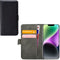Mobilize Telefoonhoesje geschikt voor Apple iPhone 14 Hoesje | Mobilize Classic Gelly Wallet Bookcase Portemonnee | Pasjeshouder voor 2 Pasjes | Telefoonhoesje voor Pinpas / OV Kaart / Rijbewijs - Zwart