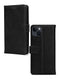 Mobilize Telefoonhoesje geschikt voor Apple iPhone 14 Plus Hoesje Echt Leer | Mobilize Wallet Bookcase Portemonnee | Pasjeshouder voor 3 Pasjes | Telefoonhoesje voor Pinpas / OV Kaart / Rijbewijs - Zwart