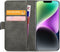 Mobilize Telefoonhoesje geschikt voor Apple iPhone 14 Plus Hoesje | Mobilize Classic Gelly Wallet Bookcase Portemonnee | Pasjeshouder voor 2 Pasjes | Telefoonhoesje voor Pinpas / OV Kaart / Rijbewijs - Zwart