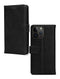 Mobilize Telefoonhoesje geschikt voor Apple iPhone 14 Pro Max Hoesje Echt Leer | Mobilize Wallet Bookcase Portemonnee | Pasjeshouder voor 3 Pasjes | Telefoonhoesje voor Pinpas / OV Kaart / Rijbewijs - Zwart