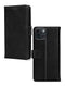 Mobilize Telefoonhoesje geschikt voor Apple iPhone 15 Hoesje Echt Leer | Mobilize Wallet Bookcase Portemonnee | Pasjeshouder voor 3 Pasjes | Telefoonhoesje voor Pinpas / OV Kaart / Rijbewijs - Zwart