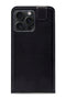 Mobilize Telefoonhoesje geschikt voor Apple iPhone 15 Pro Max Hoesje | Mobilize Classic Gelly Flipcase | Pasjeshouder voor 1 Pasje | Telefoonhoesje voor Pinpas / OV Kaart / Rijbewijs - Zwart