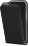 Mobilize Telefoonhoesje geschikt voor Apple iPhone 15 Pro Max Hoesje | Mobilize Classic Gelly Flipcase | Pasjeshouder voor 1 Pasje | Telefoonhoesje voor Pinpas / OV Kaart / Rijbewijs - Zwart