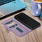 Mobilize Telefoonhoesje geschikt voor Apple iPhone 15 Pro Max Hoesje | Mobilize Premium Gelly Wallet Bookcase Portemonnee | Pasjeshouder voor 3 Pasjes | Telefoonhoesje voor Pinpas / OV Kaart / Rijbewijs - Paars