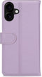 Mobilize Telefoonhoesje geschikt voor Apple iPhone 16 Hoesje | Mobilize Premium Gelly Bookcase Portemonnee | Pasjeshouder voor 3 Pasjes | Telefoonhoesje voor Pinpas / OV Kaart / Rijbewijs - Paars