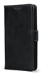 Mobilize Telefoonhoesje geschikt voor Apple iPhone 16 Plus Hoesje Echt Leer | Mobilize Wallet Bookcase Portemonnee | Pasjeshouder voor 3 Pasjes | Telefoonhoesje voor Pinpas / OV Kaart / Rijbewijs - Zwart