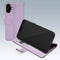 Mobilize Telefoonhoesje geschikt voor Apple iPhone 16 Plus Hoesje | Mobilize Premium Gelly Bookcase Portemonnee | Pasjeshouder voor 3 Pasjes | Telefoonhoesje voor Pinpas / OV Kaart / Rijbewijs - Paars