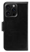 Mobilize Telefoonhoesje geschikt voor Apple iPhone 16 Pro MagSafe Hoesje | Mobilize MagSafe Gelly Wallet 2in1 Case | Geschikt voor MagSafe | Geschikt voor Draadloos Opladen met Magnetische Ring | MagSafe Case - Zwart