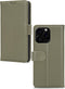Mobilize Telefoonhoesje geschikt voor Apple iPhone 16 Pro Max Hoesje | Mobilize Premium Gelly Bookcase Portemonnee | Pasjeshouder voor 3 Pasjes | Telefoonhoesje voor Pinpas / OV Kaart / Rijbewijs - Groen