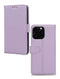 Mobilize Telefoonhoesje geschikt voor Apple iPhone 16 Pro Max Hoesje | Mobilize Premium Gelly Bookcase Portemonnee | Pasjeshouder voor 3 Pasjes | Telefoonhoesje voor Pinpas / OV Kaart / Rijbewijs - Paars