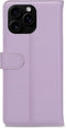 Mobilize Telefoonhoesje geschikt voor Apple iPhone 16 Pro Max Hoesje | Mobilize Premium Gelly Bookcase Portemonnee | Pasjeshouder voor 3 Pasjes | Telefoonhoesje voor Pinpas / OV Kaart / Rijbewijs - Paars