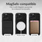 Mobilize Telefoonhoesje geschikt voor Apple iPhone 16e MagSafe Hoesje | Mobilize Gelly Wallet Uitneembare 2in1 Bookcase Portemonnee | Geschikt voor MagSafe | Geschikt voor Draadloos Opladen met Magnetische Ring | MagSafe Case - Zwart
