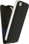 Mobilize Telefoonhoesje geschikt voor Apple iPhone 5 Hoesje | Mobilize Classic Gelly Flipcase | Pasjeshouder voor 1 Pasje | Telefoonhoesje voor Pinpas / OV Kaart / Rijbewijs - Zwart