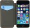 Mobilize Telefoonhoesje geschikt voor Apple iPhone 5 Hoesje | Mobilize Slim Booklet Bookcase | Pasjeshouder voor 1 Pasje | Telefoonhoesje voor Pinpas / OV Kaart / Rijbewijs - Snake Apricot | Bruin