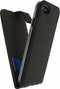 Mobilize Telefoonhoesje geschikt voor Apple iPhone 5 Hoesje | Mobilize Classic Gelly Flipcase | Pasjeshouder voor 1 Pasje | Telefoonhoesje voor Pinpas / OV Kaart / Rijbewijs - Zwart