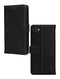 Mobilize Telefoonhoesje geschikt voor Apple iPhone 6 Hoesje Echt Leer | Mobilize Wallet Bookcase Portemonnee | Pasjeshouder voor 3 Pasjes | Telefoonhoesje voor Pinpas / OV Kaart / Rijbewijs - Zwart