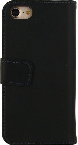 Mobilize Telefoonhoesje geschikt voor Apple iPhone 6 Hoesje | Mobilize Classic Gelly Wallet Bookcase Portemonnee | Pasjeshouder voor 2 Pasjes | Telefoonhoesje voor Pinpas / OV Kaart / Rijbewijs - Zwart