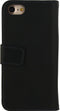 Mobilize Telefoonhoesje geschikt voor Apple iPhone 6 Hoesje | Mobilize Classic Gelly Wallet Bookcase Portemonnee | Pasjeshouder voor 2 Pasjes | Telefoonhoesje voor Pinpas / OV Kaart / Rijbewijs - Zwart