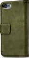 Mobilize Telefoonhoesje geschikt voor Apple iPhone 6 Hoesje | Mobilize Elite Gelly Bookcase Portemonnee | Pasjeshouder voor 3 Pasjes | Telefoonhoesje voor Pinpas / OV Kaart / Rijbewijs - Groen