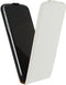 Mobilize Telefoonhoesje geschikt voor Apple iPhone 6 Hoesje | Mobilize Classic Flip Flipcase | Pasjeshouder voor 1 Pasje | Telefoonhoesje voor Pinpas / OV Kaart / Rijbewijs - Wit