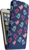 Mobilize Telefoonhoesje geschikt voor Apple iPhone 6 Hoesje | Mobilize Ultra Slim Flip Flipcase - Birdy | Paars