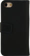 Mobilize Telefoonhoesje geschikt voor Apple iPhone 6 Hoesje | Mobilize Classic Gelly Wallet Bookcase Portemonnee | Pasjeshouder voor 2 Pasjes | Telefoonhoesje voor Pinpas / OV Kaart / Rijbewijs - Zwart