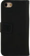Mobilize Telefoonhoesje geschikt voor Apple iPhone 6 Hoesje | Mobilize Classic Gelly Wallet Bookcase Portemonnee | Pasjeshouder voor 2 Pasjes | Telefoonhoesje voor Pinpas / OV Kaart / Rijbewijs - Zwart