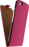 Mobilize Telefoonhoesje geschikt voor Apple iPhone 6 Hoesje | Mobilize Ultra Slim Flip Flipcase - Fuchsia | Roze