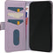 Mobilize Telefoonhoesje geschikt voor Apple iPhone 6 Hoesje | Mobilize Premium Gelly Wallet Bookcase Portemonnee | Pasjeshouder voor 3 Pasjes | Telefoonhoesje voor Pinpas / OV Kaart / Rijbewijs - Paars