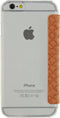 Mobilize Telefoonhoesje geschikt voor Apple iPhone 6 Hoesje | Mobilize Slim Booklet Bookcase | Pasjeshouder voor 1 Pasje | Telefoonhoesje voor Pinpas / OV Kaart / Rijbewijs - Snake Apricot | Bruin