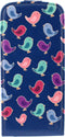 Mobilize Telefoonhoesje geschikt voor Apple iPhone 6 Hoesje | Mobilize Ultra Slim Flip Flipcase - Birdy | Paars