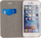 Mobilize Telefoonhoesje geschikt voor Apple iPhone 6 Hoesje | Mobilize Premium Gelly Bookcase Portemonnee | Pasjeshouder voor 1 Pasje | Telefoonhoesje voor Pinpas / OV Kaart / Rijbewijs - Roze