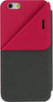 Mobilize Telefoonhoesje geschikt voor Apple iPhone 6 Hoesje | Mobilize Camera-Fold Bookcase - Fuchsia | Roze