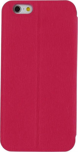 Mobilize Telefoonhoesje geschikt voor Apple iPhone 6 Hoesje | Mobilize Camera-Fold Bookcase - Fuchsia | Roze