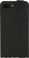 Mobilize Telefoonhoesje geschikt voor Apple iPhone 6 Plus Hoesje | Mobilize Classic Gelly Flipcase | Pasjeshouder voor 1 Pasje | Telefoonhoesje voor Pinpas / OV Kaart / Rijbewijs - Zwart
