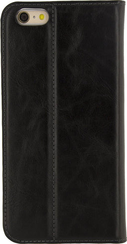 Mobilize Telefoonhoesje geschikt voor Apple iPhone 6 Plus Hoesje | Mobilize Premium Gelly Bookcase Portemonnee | Pasjeshouder voor 1 Pasje | Telefoonhoesje voor Pinpas / OV Kaart / Rijbewijs - Zwart