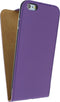 Mobilize Telefoonhoesje geschikt voor Apple iPhone 6 Plus Hoesje | Mobilize Ultra Slim Flip Flipcase - Paars