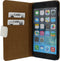 Mobilize Telefoonhoesje geschikt voor Apple iPhone 6 Plus Hoesje | Mobilize Slim Wallet Bookcase Portemonnee | Pasjeshouder voor 2 Pasjes | Telefoonhoesje voor Pinpas / OV Kaart / Rijbewijs - Wit